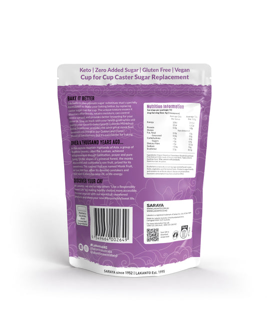 Lakanto Baking Blend Monkfruit Sweetener 200g