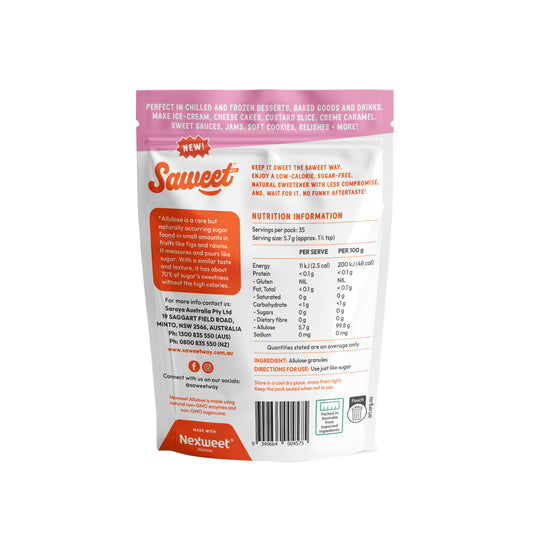 SAWEETWAY Allulose Natural Sweetener 200g