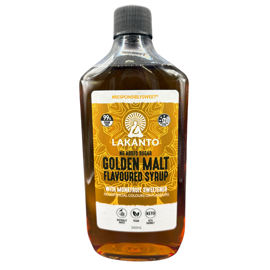Lakanto Golden Malt Flavoured Syrup with Monkfruit Sweetener 360ml