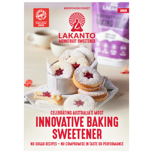 Lakanto Baking Sweetener Recipe Ebook