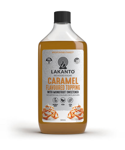 Lakanto Caramel Topping with Monkfruit Sweetener 360mL