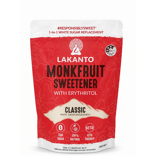 Lakanto Classic White Monkfruit Sweetener 800g