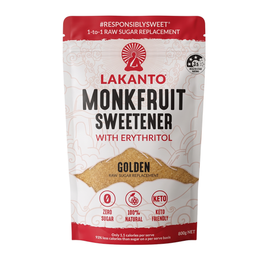 Lakanto Golden Raw Monkfruit Sweetener 800g