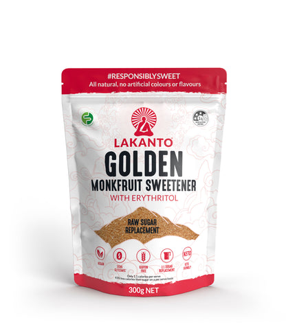 Lakanto Golden Raw Monkfruit Sweetener 300g