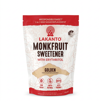 Lakanto Golden Raw Monkfruit Sweetener 800g