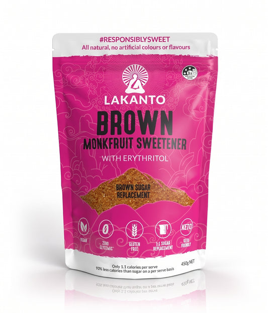 Lakanto Brown Monkfruit Sweetener 450g