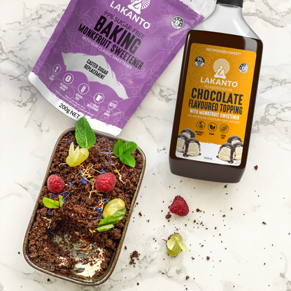 Lakanto Chocolate Topping with Monkfruit Sweetener 360mL