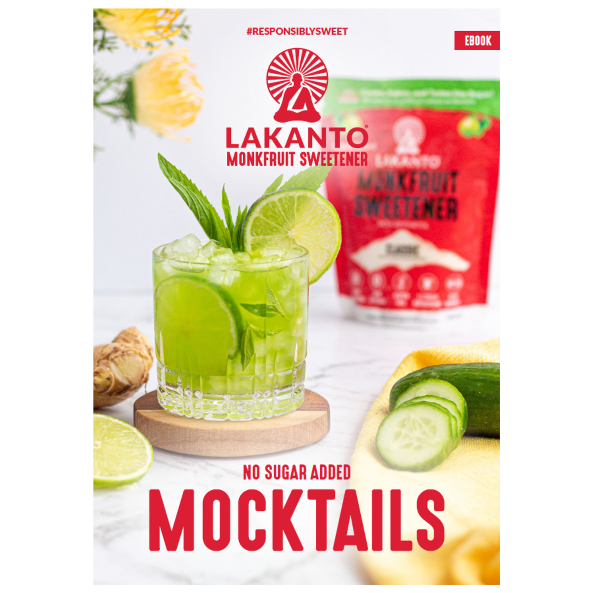 Lakanto No Sugar Added Mocktails Ebook