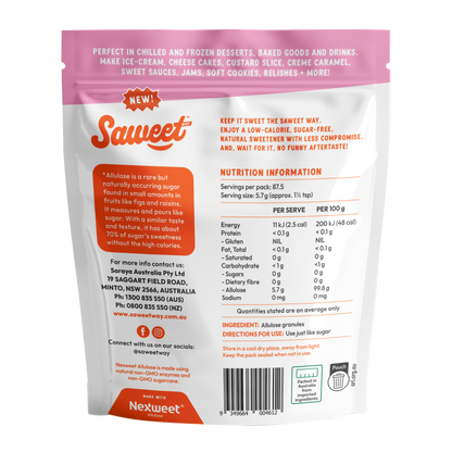 SaweetWay Pure Allulose Granules 500g