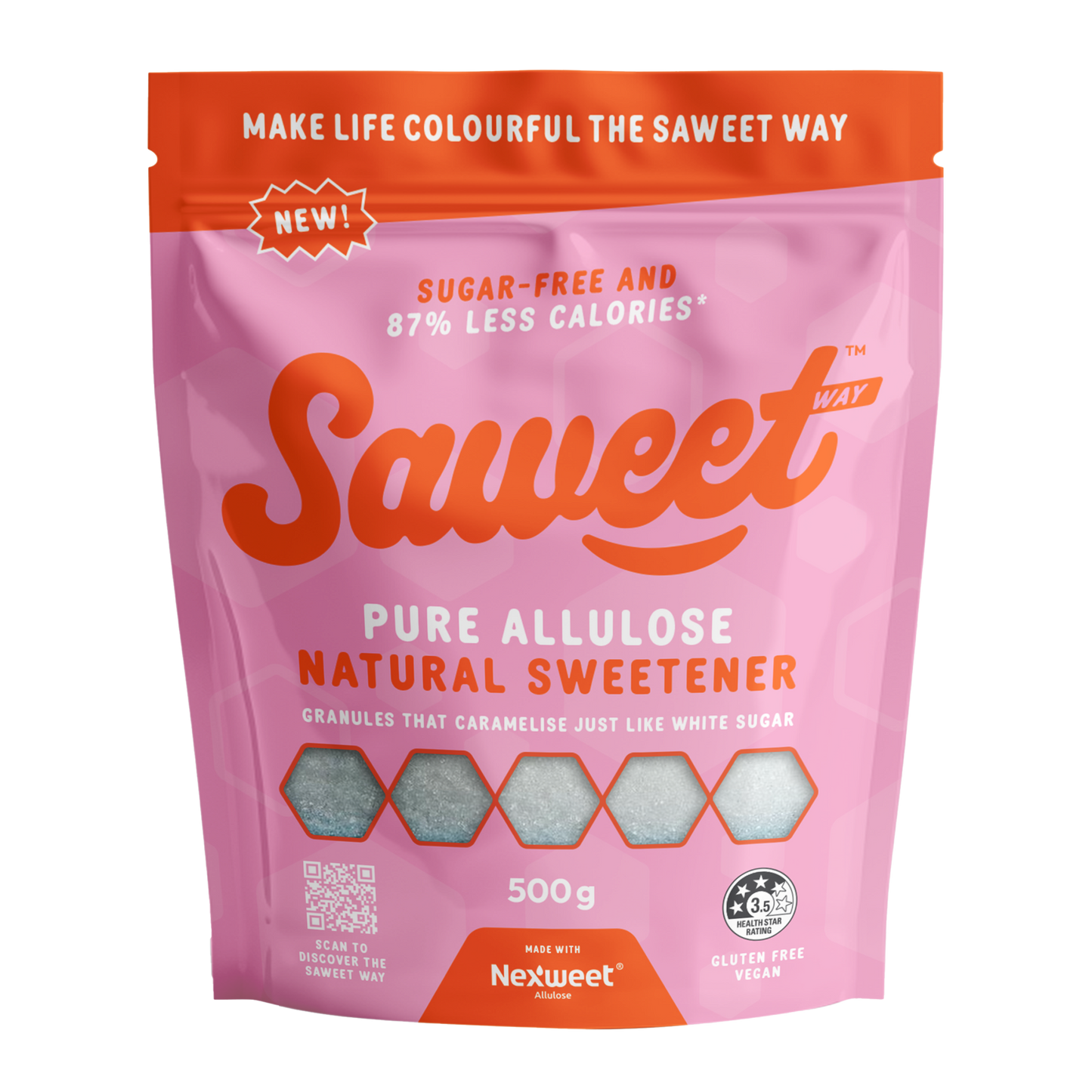 SaweetWay Pure Allulose Granules 500g
